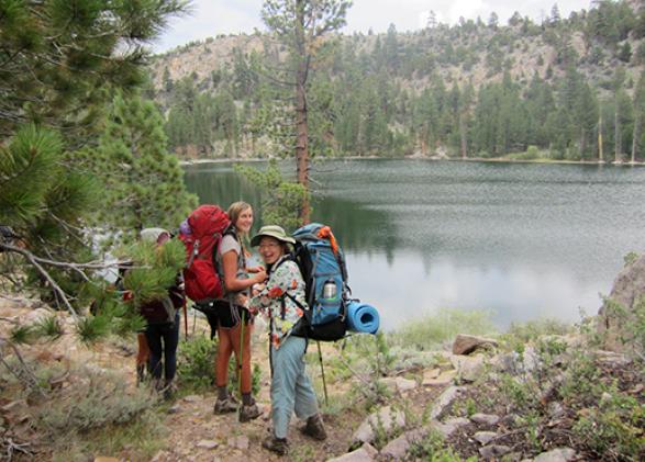 Armstrong Scholars backpacking
