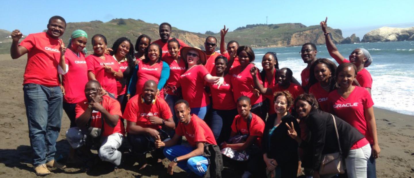 Oracle volunteers at Golden Gate